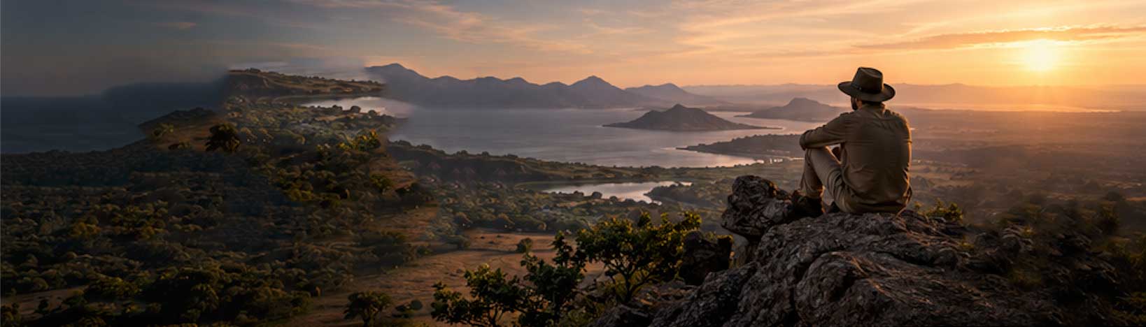 Südafrika - Blick auf die Wild Coast